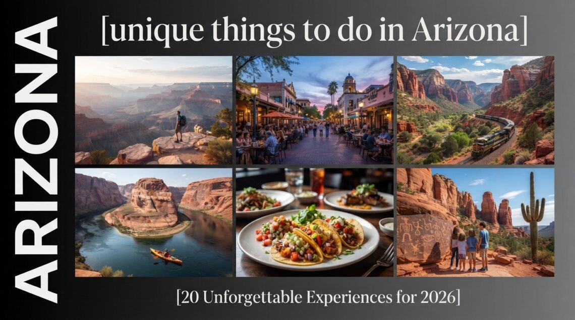 Unique Things to Do in Arizona: 20 Unforgettable Experiences for 2026
