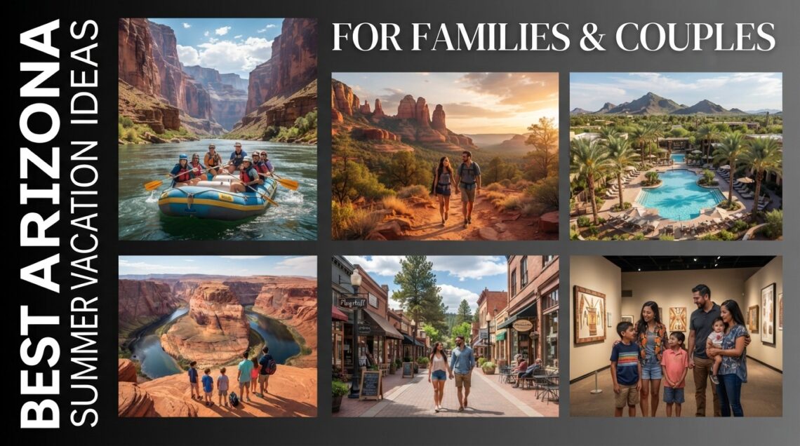 Best Arizona Summer Vacation Ideas for Families & Couples