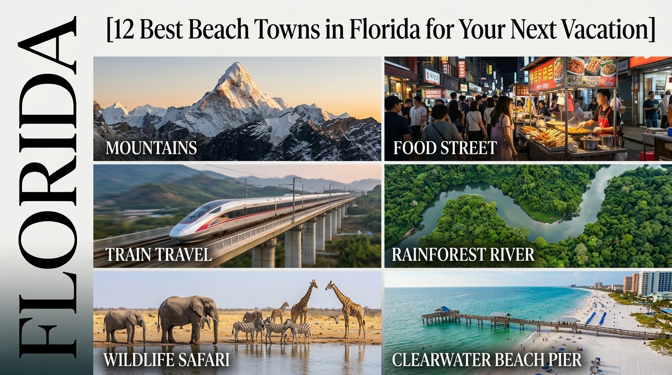 12 Best Beach Towns in Florida for Your Next Vacation