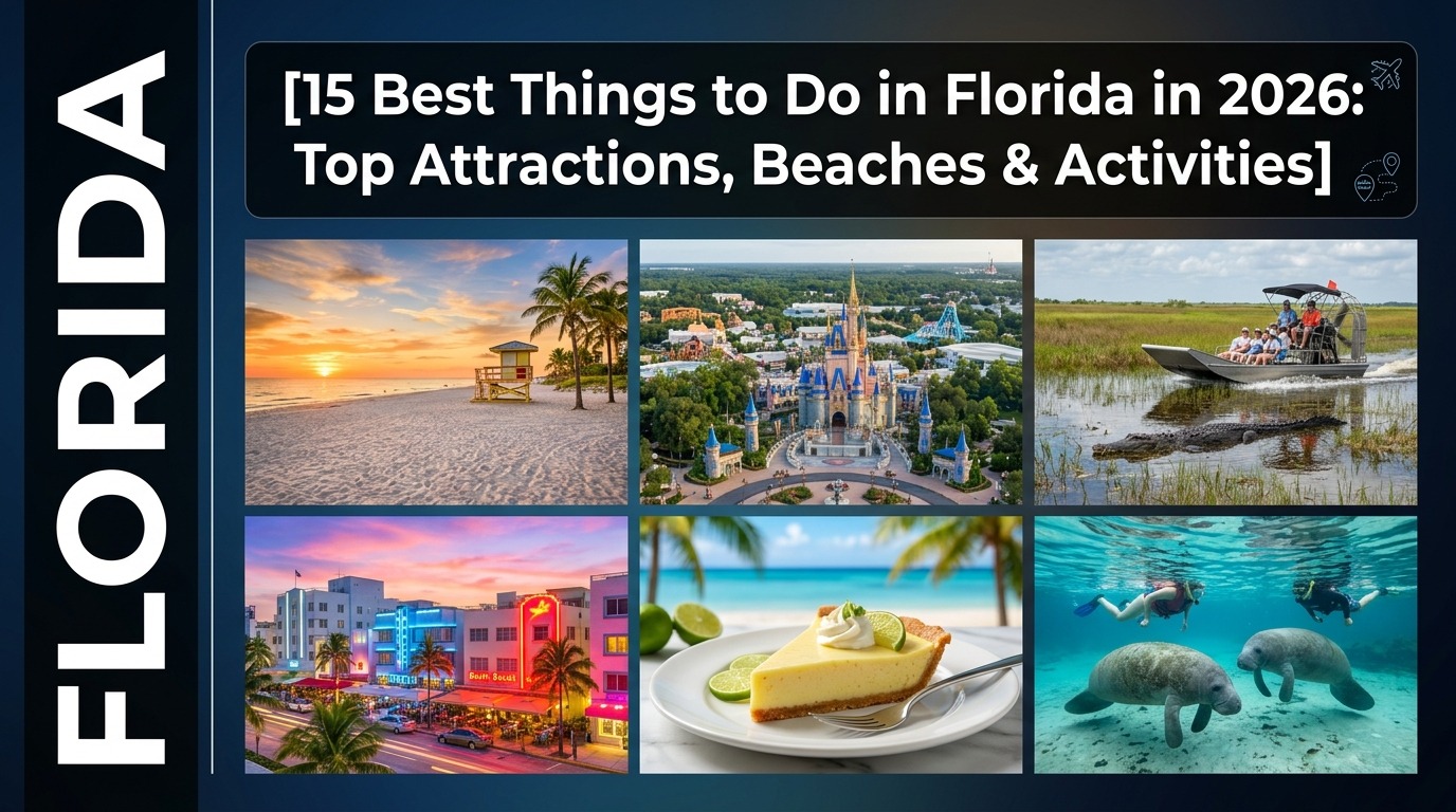 15 Best Things to Do in Florida in 2026: Top Attractions, Beaches & Activities
