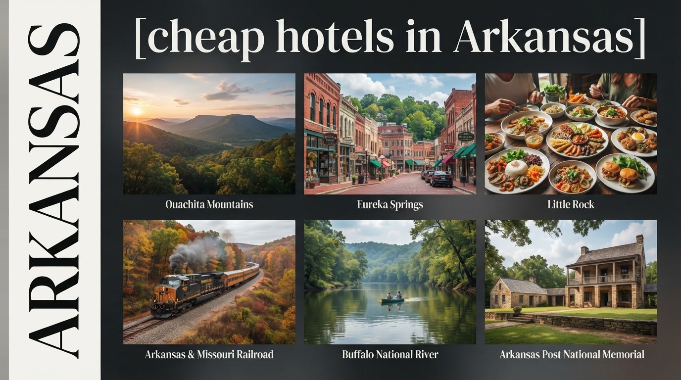 Cheap Hotels in Arkansas: 15 Budget-Friendly Stays for Every Traveler (2026 Guide)