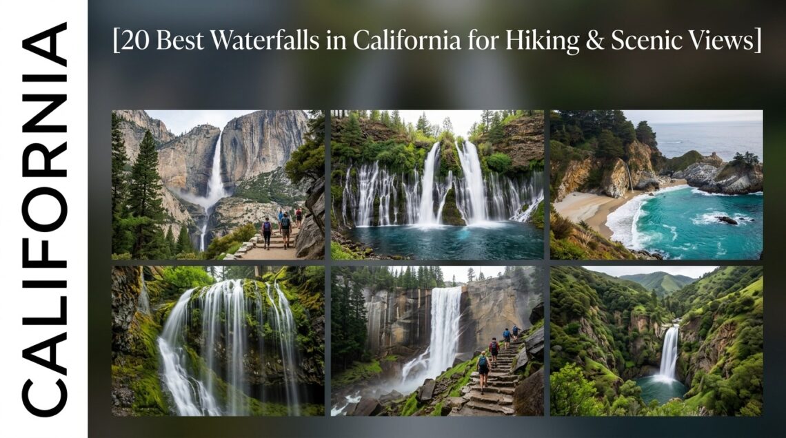 20 Best Waterfalls in California for Hiking & Scenic Views
