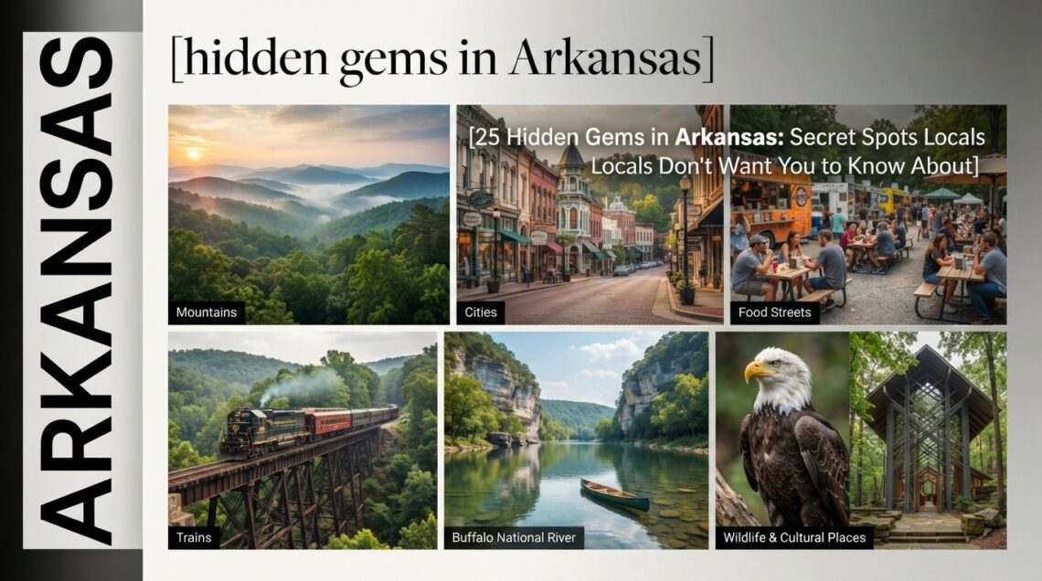 25 Hidden Gems in Arkansas: Secret Spots Locals Don't Want You to Know About