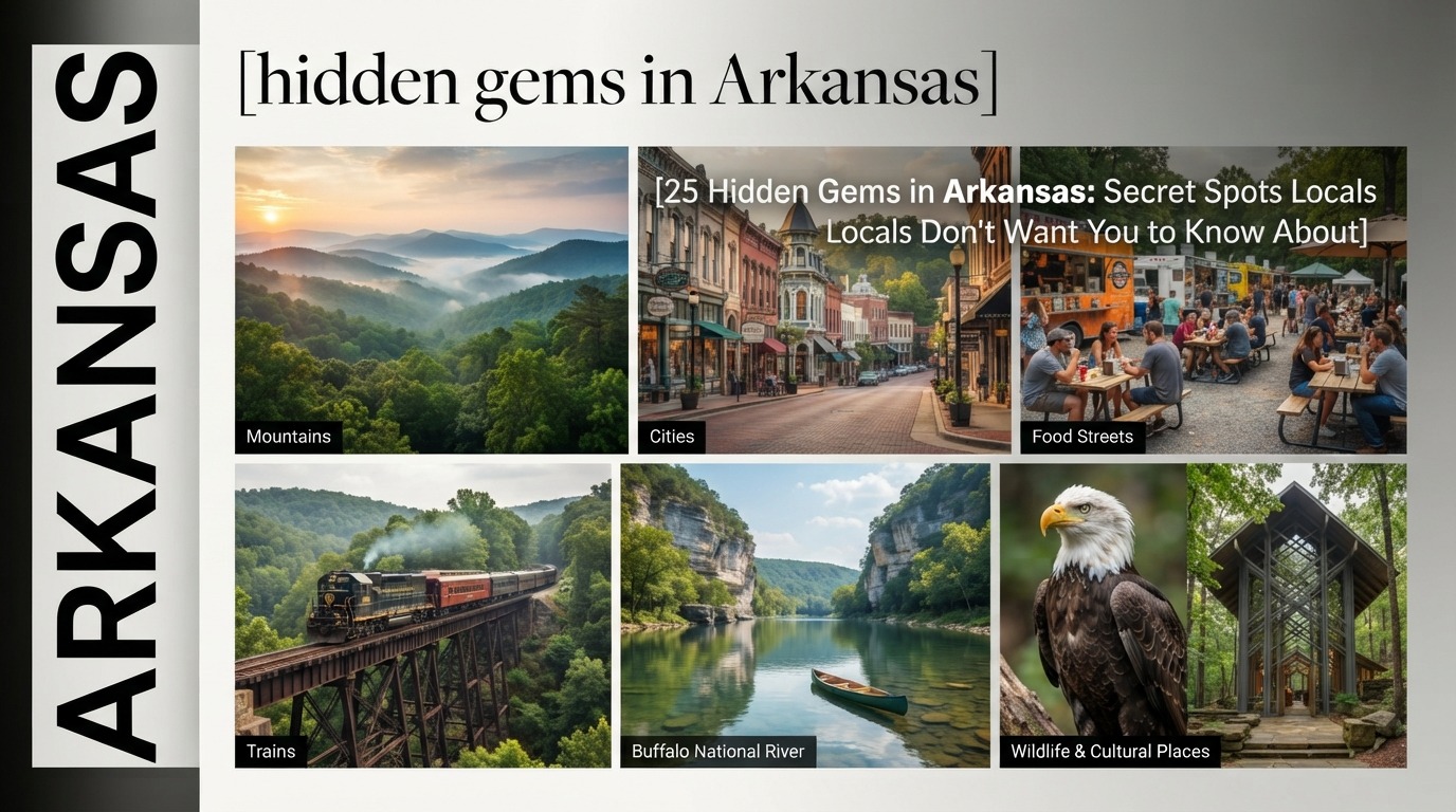 25 Hidden Gems in Arkansas: Secret Spots Locals Don't Want You to Know About