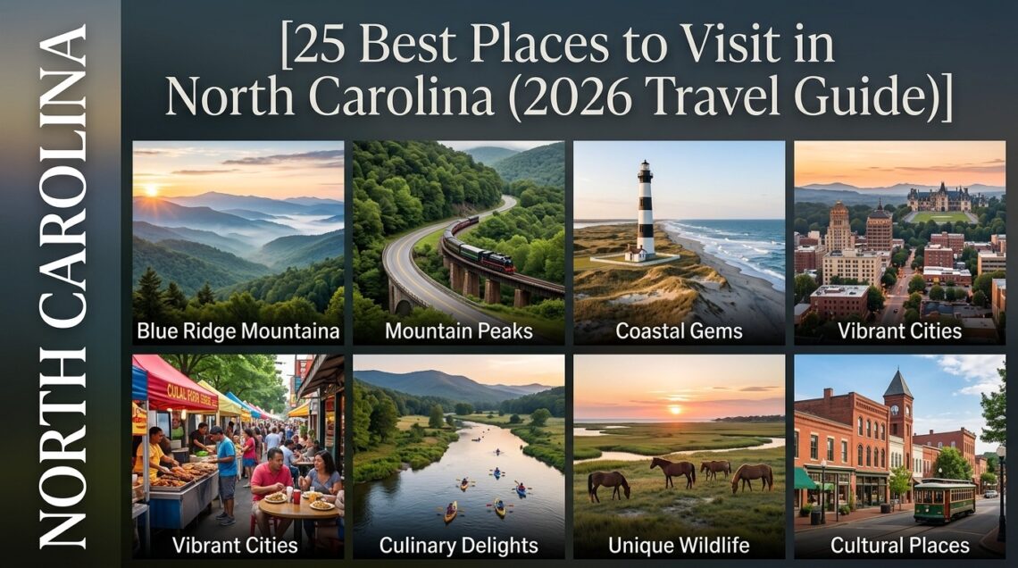 25 Best Places to Visit in North Carolina (2026 Travel Guide)