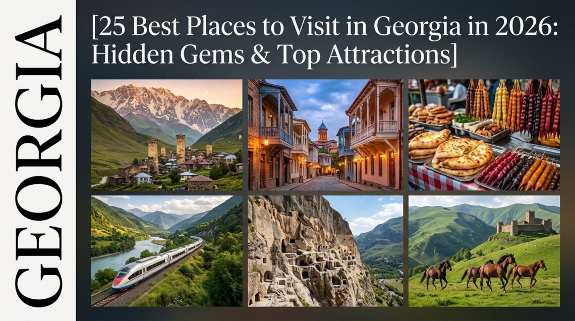 25 Best Places to Visit in Georgia in 2026: Hidden Gems & Top Attractions
