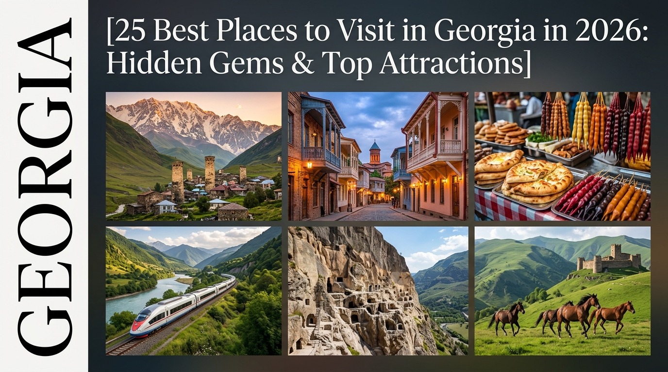 25 Best Places to Visit in Georgia in 2026: Hidden Gems & Top Attractions