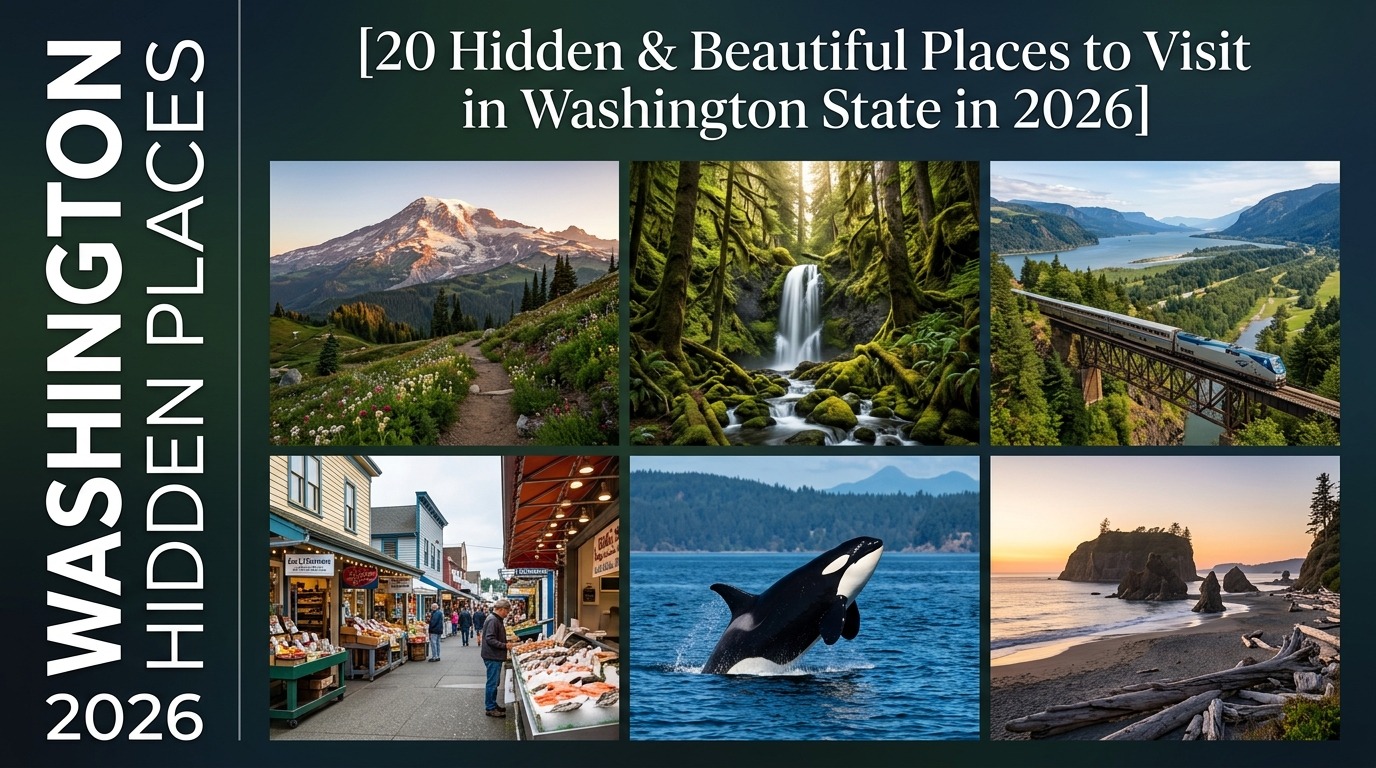 20 Hidden & Beautiful Places to Visit in Washington State in 2026