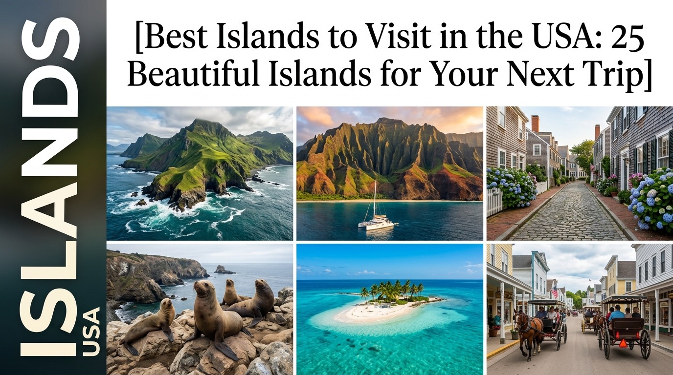 Best Islands to Visit in the USA: 25 Beautiful Islands for Your Next Trip