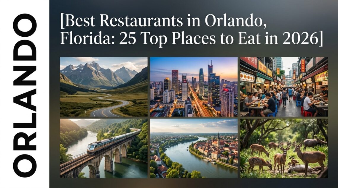 Best Restaurants in Orlando, Florida: 25 Top Places to Eat in 2026