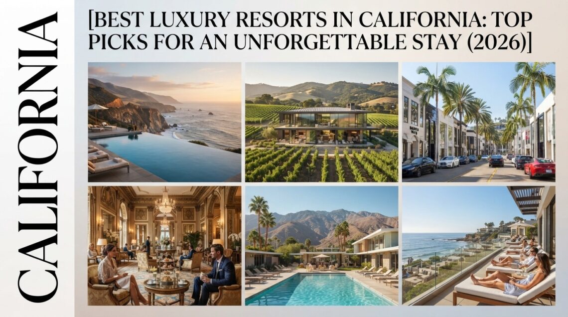 Best Luxury Resorts in California: Top Picks for an Unforgettable Stay (2026)