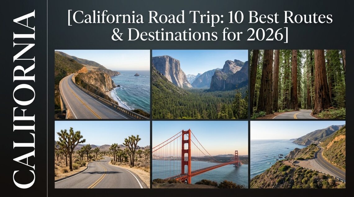 California Road Trip: 10 Best Routes & Destinations for 2026