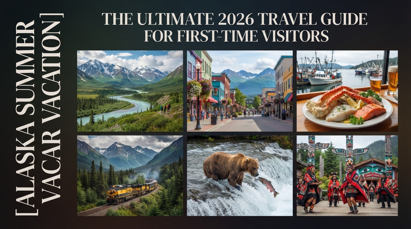 Alaska Summer Vacation: The Ultimate 2026 Travel Guide for First-Time Visitors