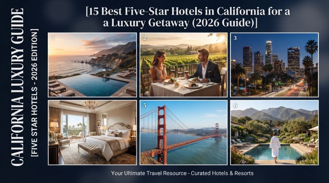 15 Best Five-Star Hotels in California for a Luxury Getaway (2026 Guide)