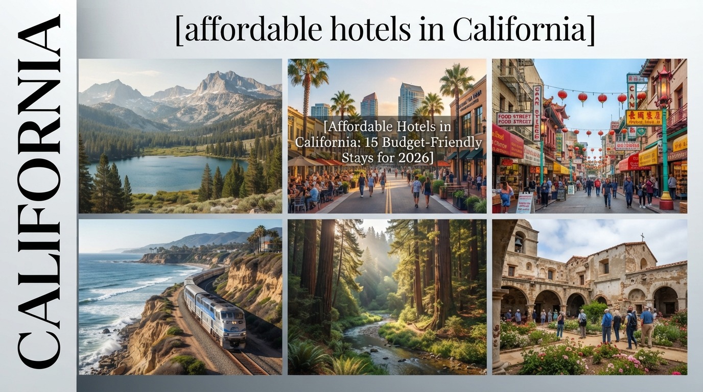 Affordable Hotels in California: 15 Budget-Friendly Stays for 2026