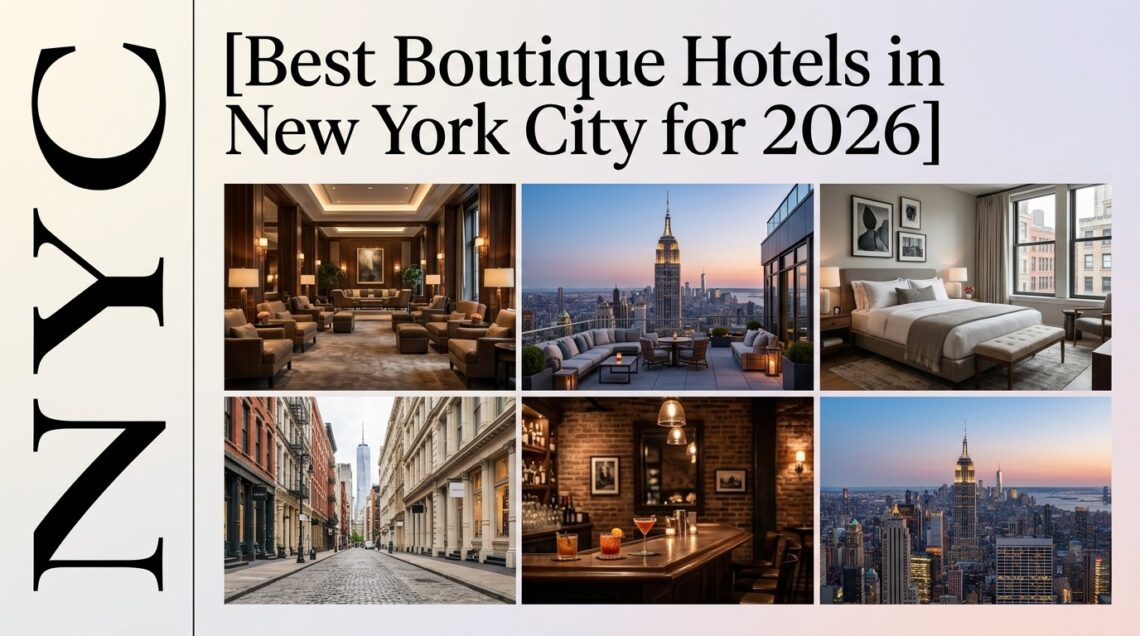Best Boutique Hotels in New York City for 2026