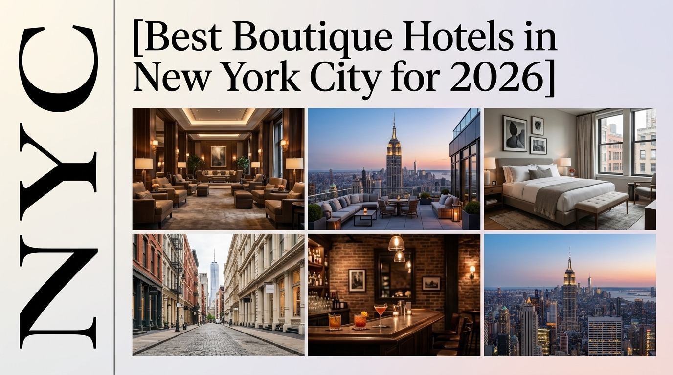 Best Boutique Hotels in New York City for 2026