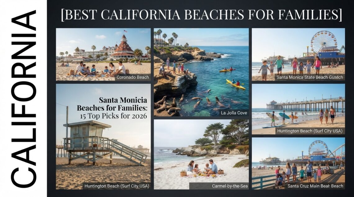 Best California Beaches for Families: 15 Top Picks for 2026
