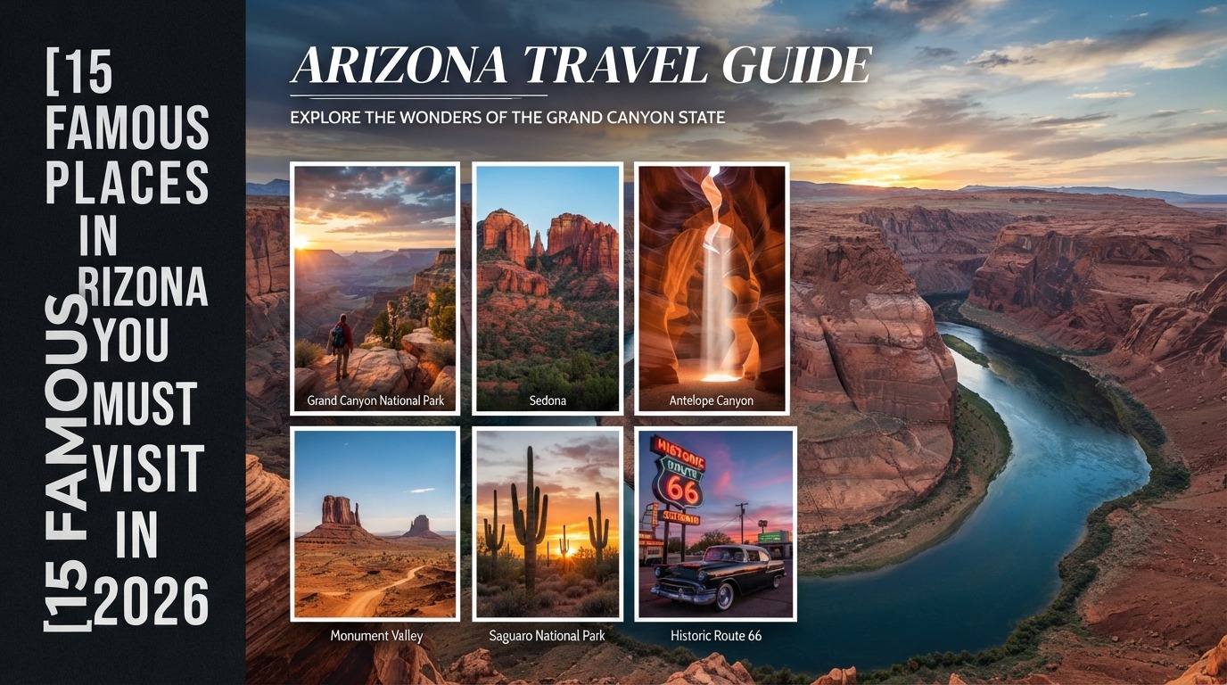 15 Famous Places in Arizona You Must Visit in 2026