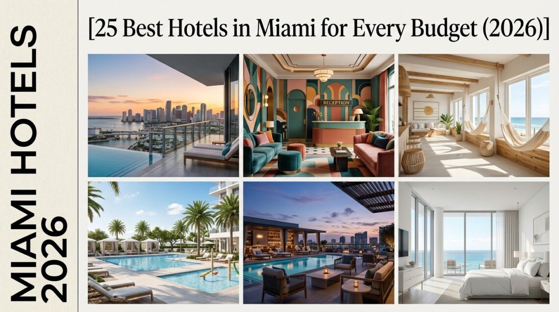 25 Best Hotels in Miami for Every Budget (2026)