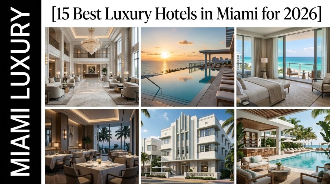 15 Best Luxury Hotels in Miami for 2026