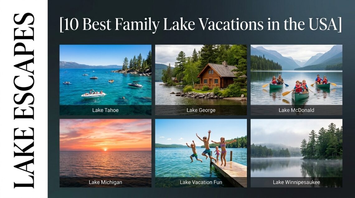 10 Best Family Lake Vacations in the USA
