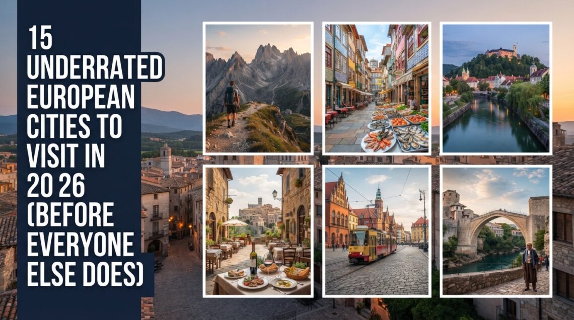 15 Underrated European Cities to Visit in 2026 (Before Everyone Else Does)