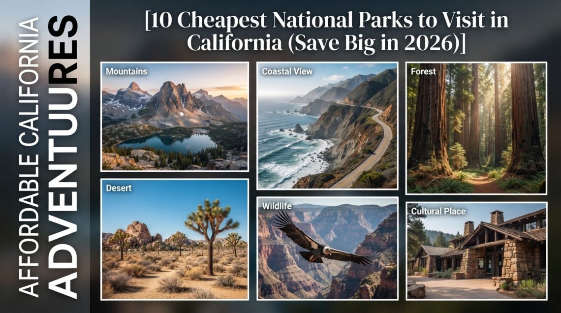 10 Cheapest National Parks to Visit in California (Save Big in 2026)