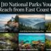 10 National Parks You Can Reach from East Coast Cities