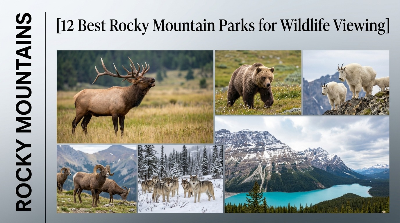 12 Best Rocky Mountain Parks for Wildlife Viewing