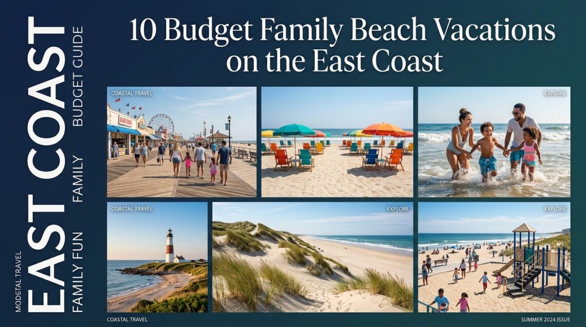 10 Budget Family Beach Vacations on the East Coast