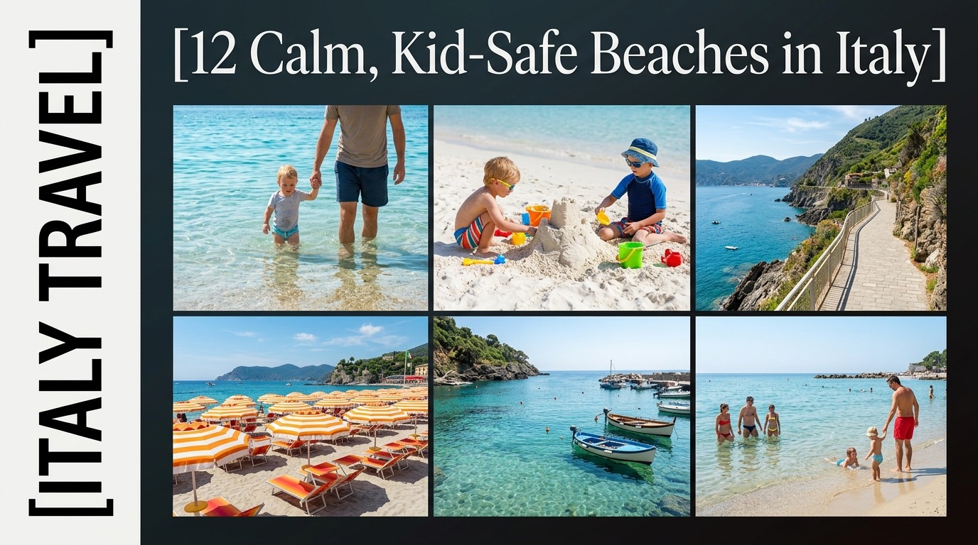 12 Calm, Kid-Safe Beaches in Italy
