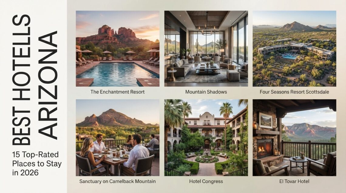 Best Hotels in Arizona: 15 Top-Rated Places to Stay in 2026