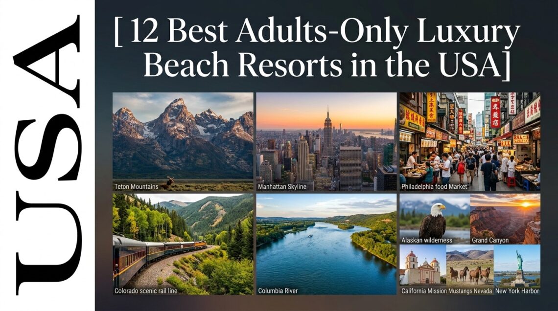 12 Best Adults-Only Luxury Beach Resorts in the USA