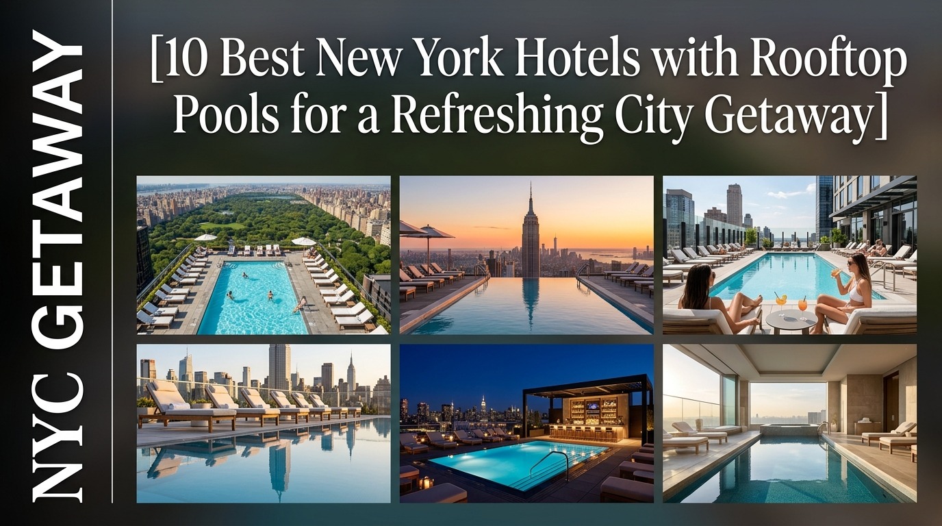 10 Best New York Hotels with Rooftop Pools for a Refreshing City Getaway