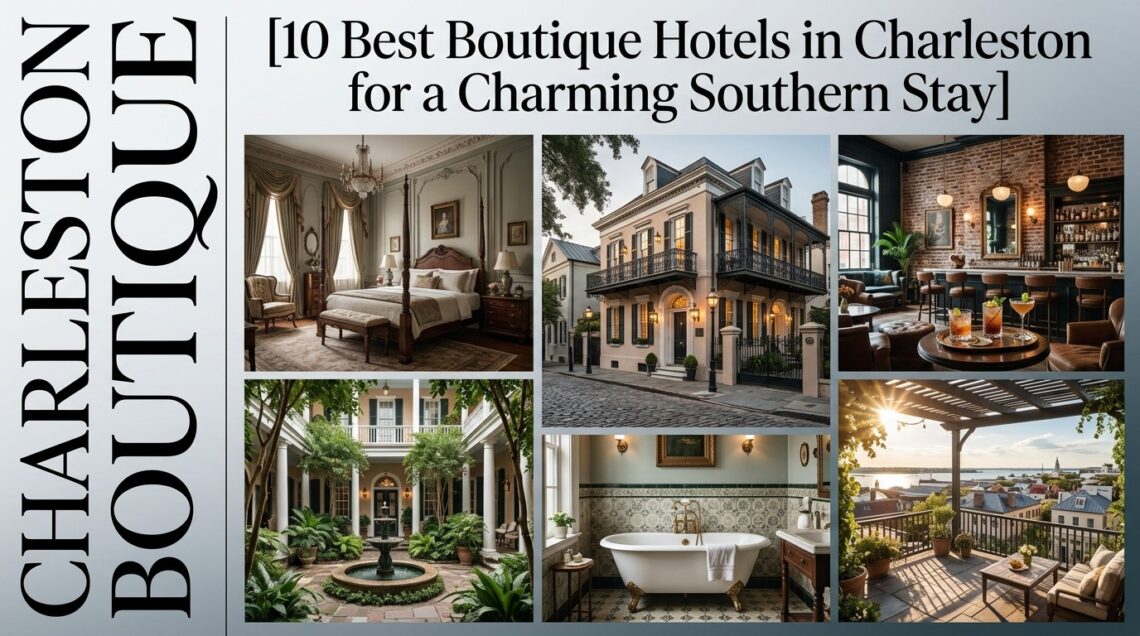 10 Best Boutique Hotels in Charleston for a Charming Southern Stay