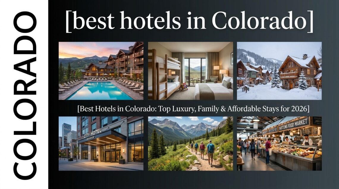 Best Hotels in Colorado: Top Luxury, Family & Affordable Stays for 2026