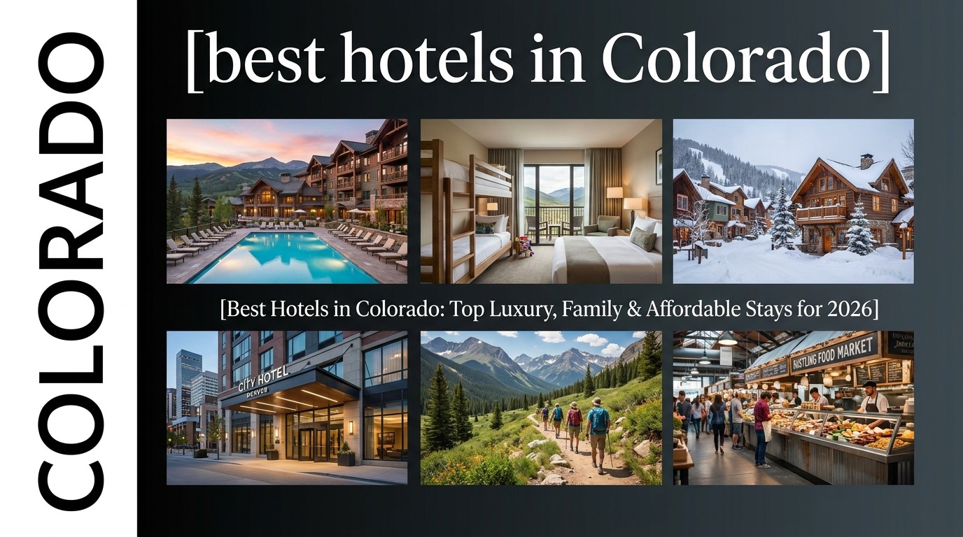 Best Hotels in Colorado: Top Luxury, Family & Affordable Stays for 2026