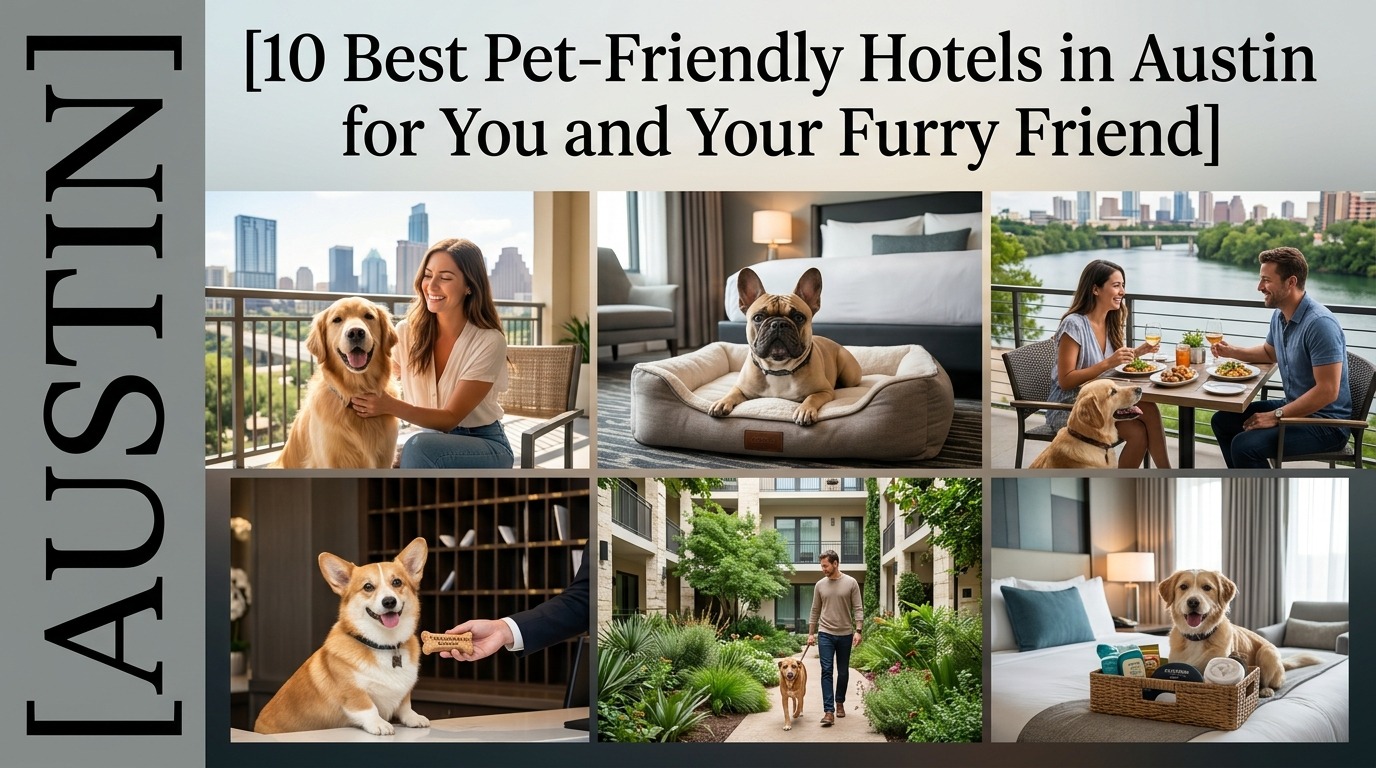 10 Best Pet-Friendly Hotels in Austin for You and Your Furry Friend