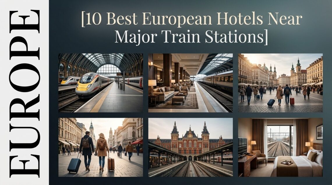 10 Best European Hotels Near Major Train Stations