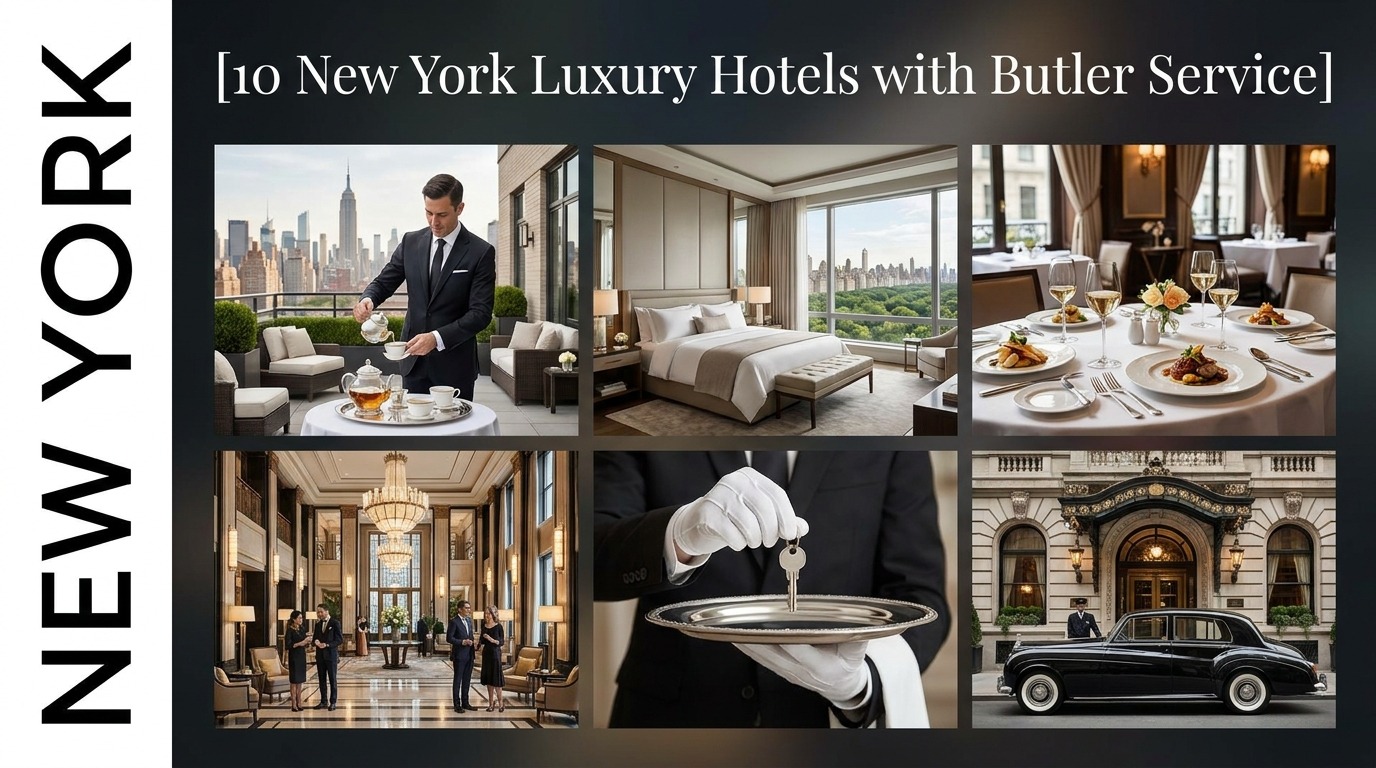 10 New York Luxury Hotels with Butler Service